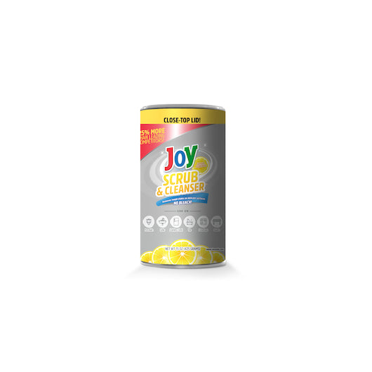 Joy Scrub And Cleanser Powder Lemon Scent 12/15 Oz.