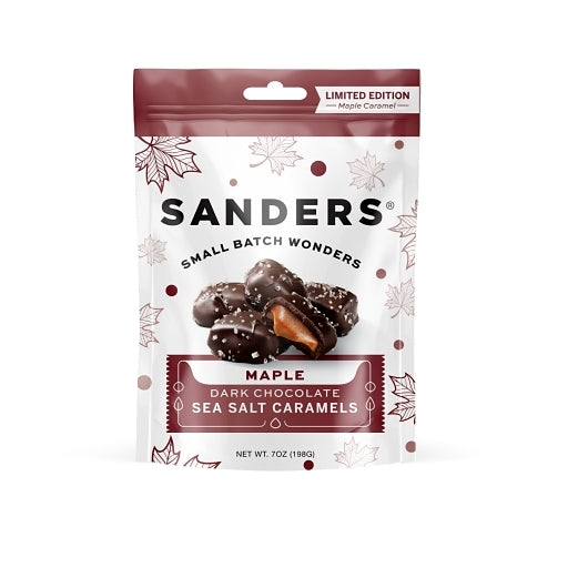 Sanders Dark Chocolate Maple Sea Salt Caramel-7 oz.-6/Case