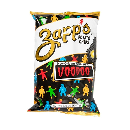 Zapp's Potato Chips Voodoo Kettle Chips-4.75 oz.-12/Case