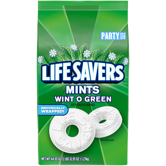 Lifesavers Wint-O-Green Stand Up Pouch-44.93 oz.-6/Case