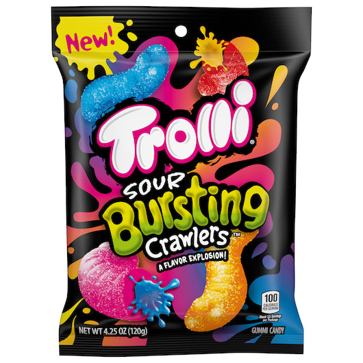 Trolli Bursting Crawlers-4.25 oz.-12/Case