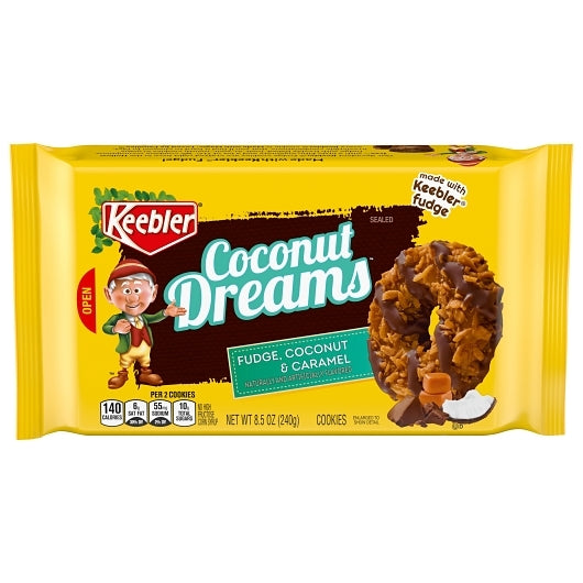 Keebler- Dreams Coconut Dream Cookies-8.5 oz.-12/Case
