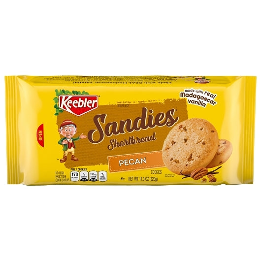 Keebler- Sandies Sandies Cookies-11.3 oz.-12/Case