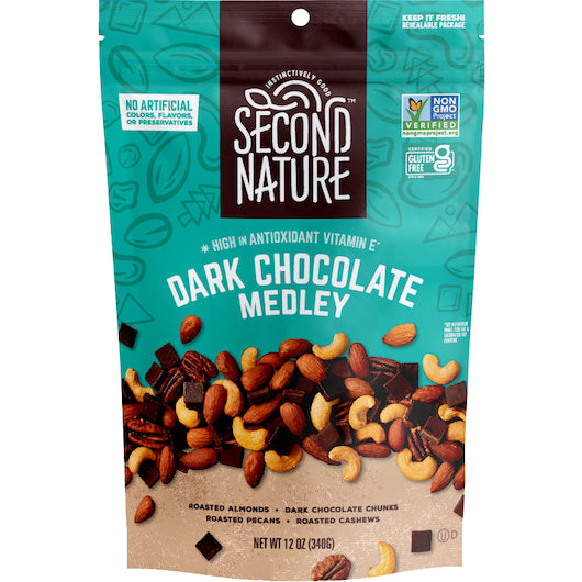Second Nature Dark Chocolate Medley-12 oz.-6/Case