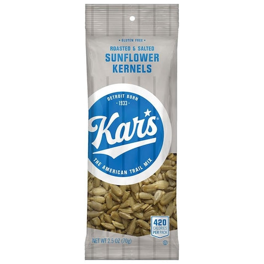 Kar's Nuts Sunflower Kernels-2.5 oz.-12/Box-3/Case