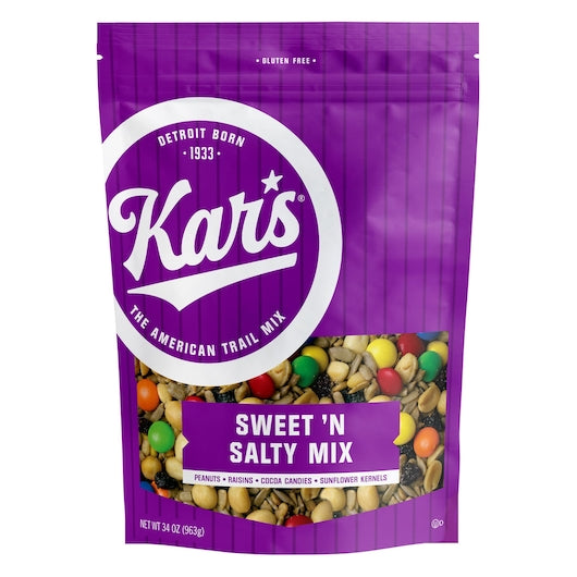 Kar's Nuts Sweet & Salty-34 oz.-6/Case