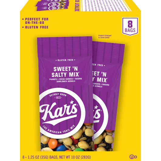 Kar's Nuts Sweet And Salty-1 Each-6/Case