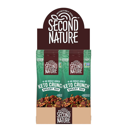 Second Nature Sn Keto Crunch-1.75 oz.-12/Box-3/Case