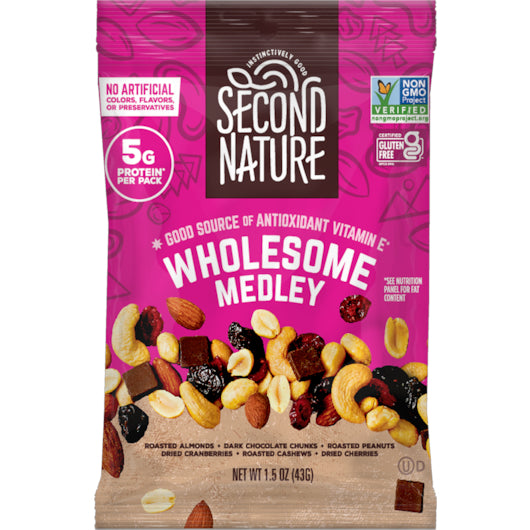 Second Nature Sn Wholesome Medley 5 oz.-1.5 oz.-10/Box-4/Case