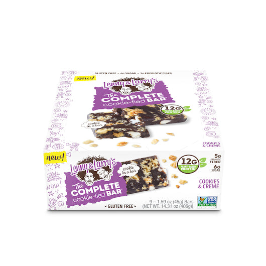 Lenny & Larry's Complete Cookie Cookies & Creme Complete Bar-1.59 oz.-9/Box-12/Case