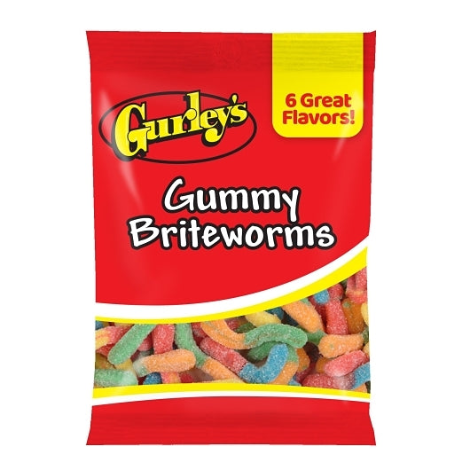 Pal Brite Worms Gummy Worms-5.5 Each-12/Case