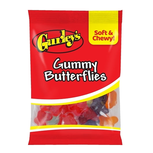 Pal Butterflies Gummy Candy-5.25 Each-12/Case