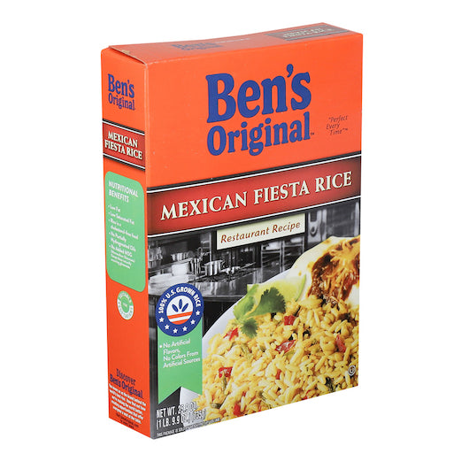 Ben's Original Mexican Fiesta Rice-1.618 lb.-6/Case