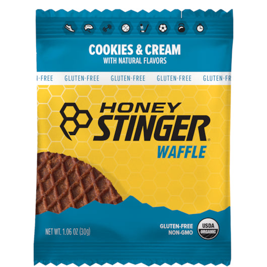 Honey Stinger Organic Cookies & Creme Waffle-1.06 oz.-12/Box-8/Case