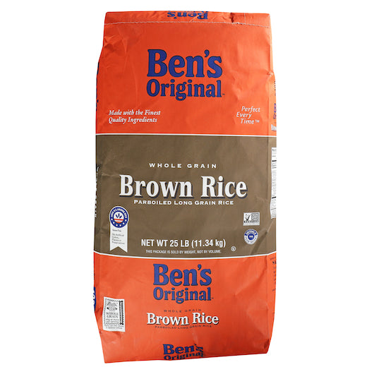 Ben's Original Whole Grain Brown Rice-25 lb. MPN# 423510 – Round Eye Supply
