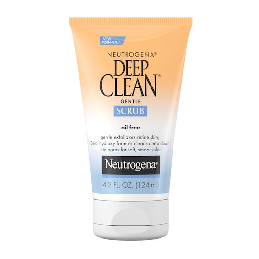 Neutrogena Deep Clean Gentle Scrub-4.2 fl oz.s-3/Box-4/Case