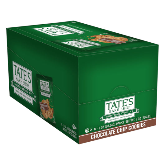 Tate's Bake Shop Chocolate Chip Single Serve-1 oz.-8/Box-4/Case