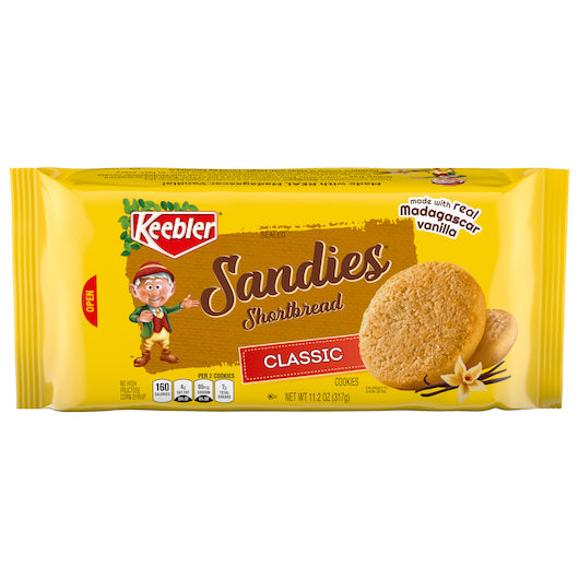Keebler- Sandies Classic Sandies Cookies-11.2 oz.-12/Case