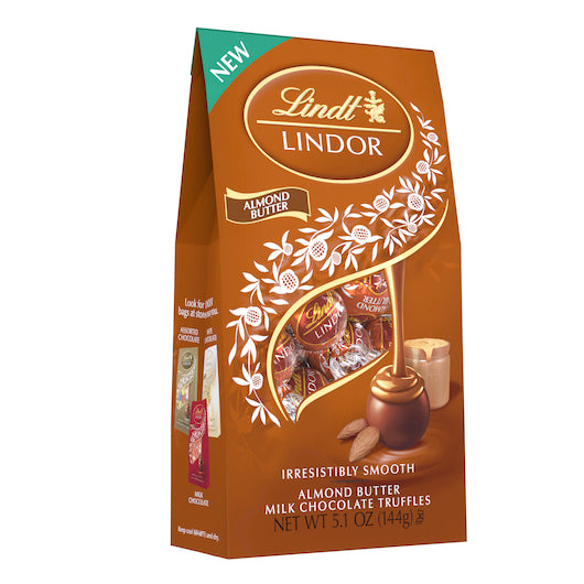 Lindt & Sprungli-Usa- Inc Almond Butter Milk Chocolate Truffles-5.1 oz.-6/Case