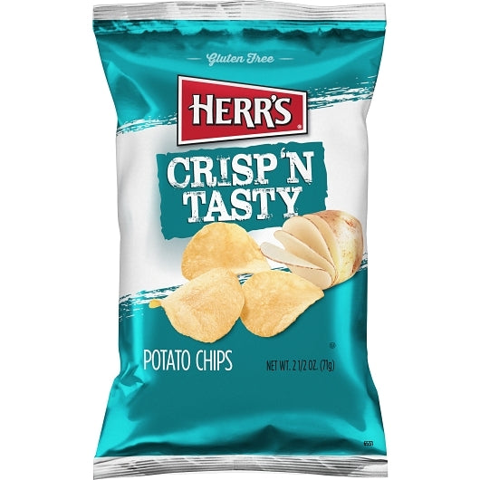 Herr Regular Chips-2.5 oz.-12/Case