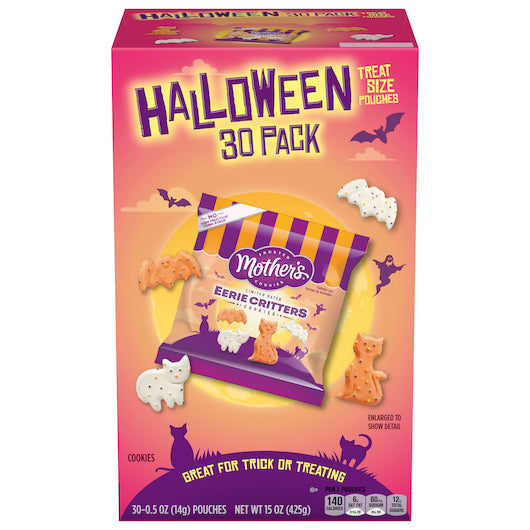 Mother's Halloween Animal Cracker 30/6 Cnt.