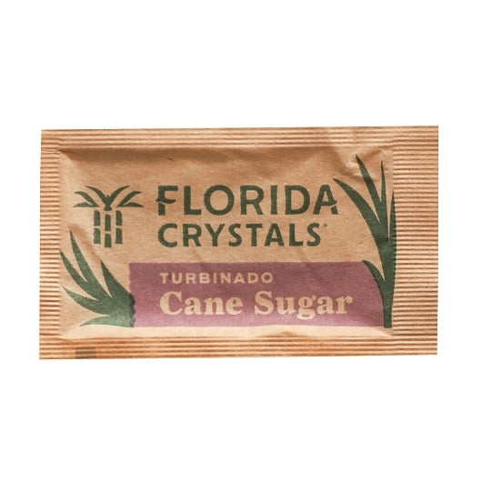 Florida Crystals Turbinado Cane Sugar-1000 Each-1000/Case