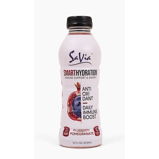 Savia Smarthydration Blueberry Pomegranate-16 oz.-12/Case