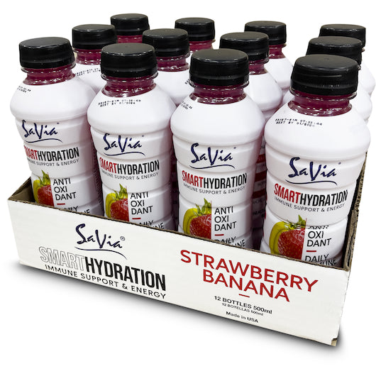 Savia Smarthydration Strawberry Banana 12/16 Oz.