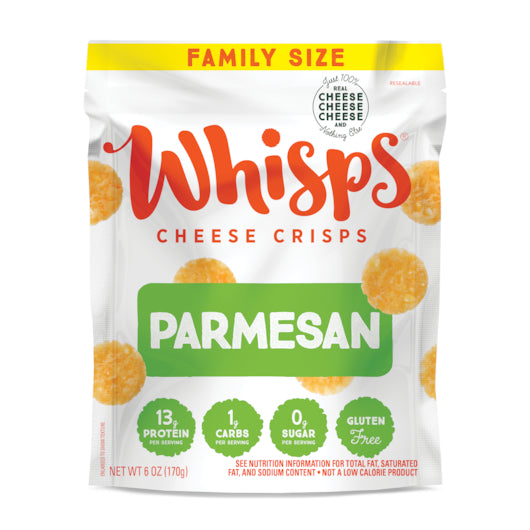 Whisps Parmesan Cheese Crisps-6 oz.-9/Case
