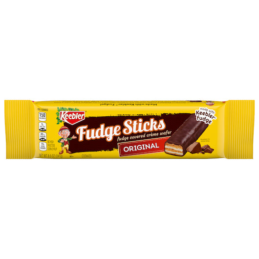 Keebler- Fudge Stripes Original Fudge Sticks-8.5 oz.-12/Case