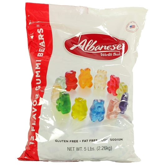 Albanese Gummy Bears-5 lb.-4/Case