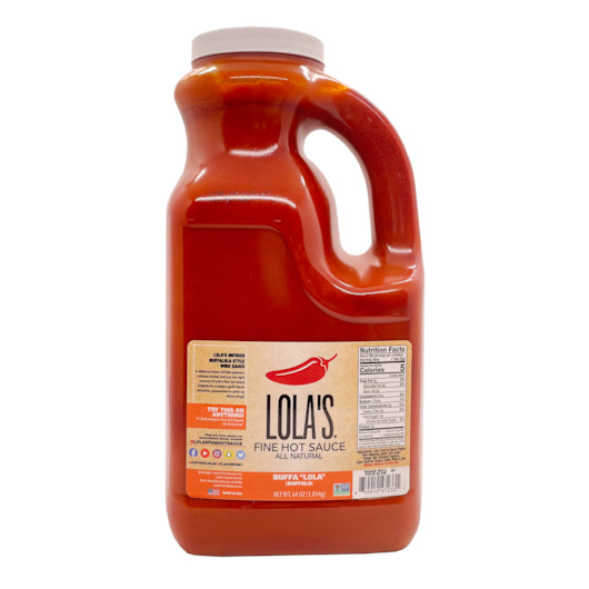 Lola's Fine Hot Sauce Buffalo Hot Sauce Bulk 2/64 Oz.