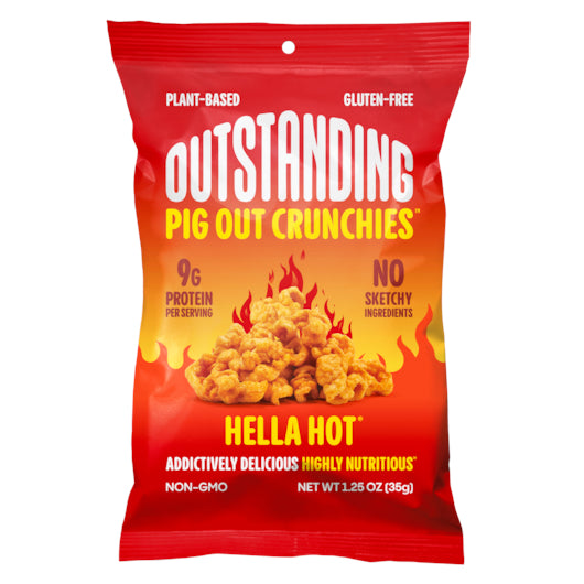 Pigout Crunchies Hella Hot-1.25 oz.-8/Case