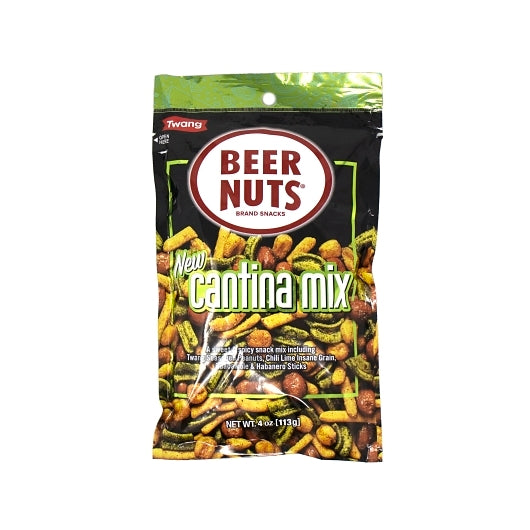 Beer Nuts Cantina Mix With Twang Value Pack-4 oz.-12/Case