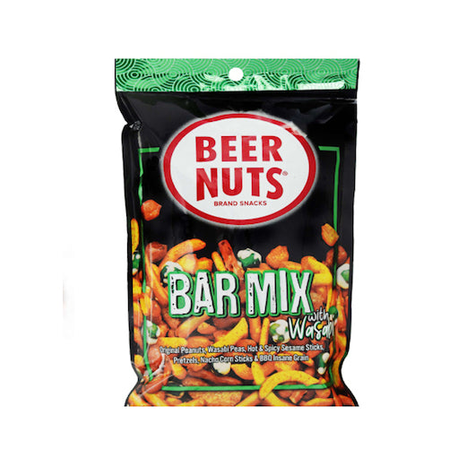 Beer Nuts Bar Mix With Wasabi Value Pack-4 oz.-12/Case