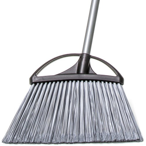Prime Source Angle Broom 12" Metal Handle Synthetic 12/Case