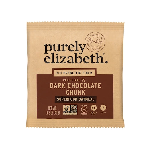Purely Elizabeth Dark Chocolate Chunked Oats-60 Each-60/Case