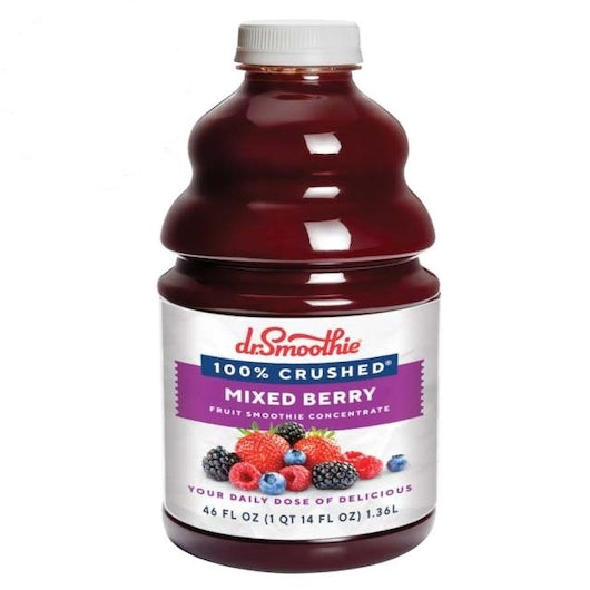 Dr. Smoothie Smoothie Concentrated-Mixed Berry Pet Bottle-46 fl oz.-6/Case