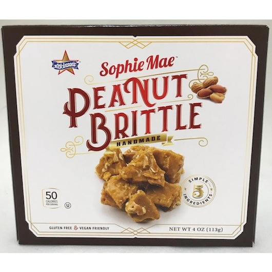 Sophie Mae Peanut Brittle Box-4 oz.-24/Case