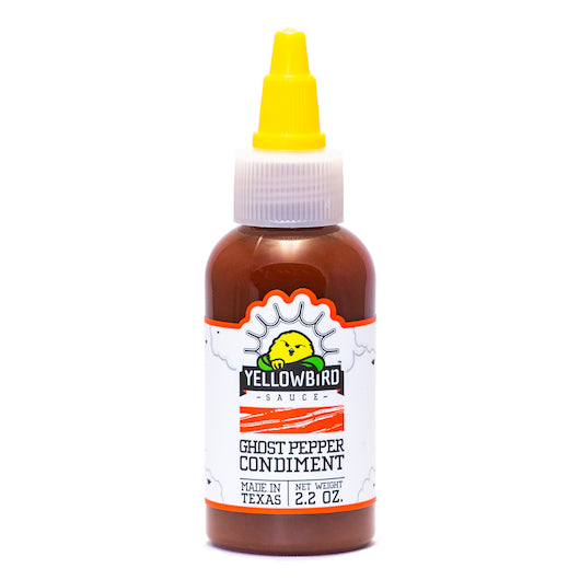 Yellowbird Foods Ghost Pepper Hot Sauce Bottle 24/2.2 Oz.