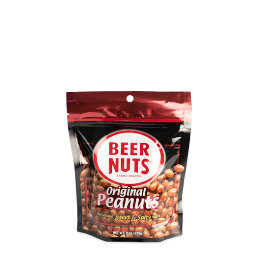 Beer Nuts Original Peanut Resealable Sup-8 oz.-12/Case