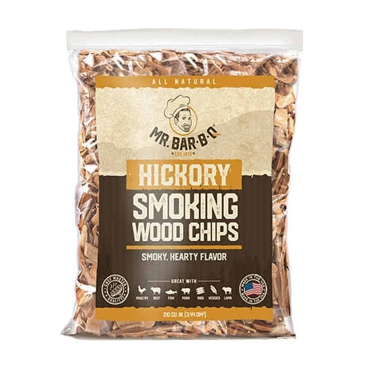 Mr. Bar-B-Q Hickory Wood Smoking Chips-1 Each-6/Case