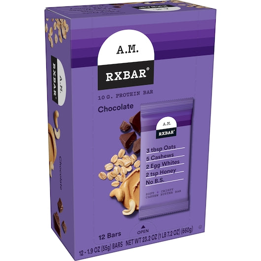 Rxbar Chocolate-1.9 oz.-12/Box-6/Case