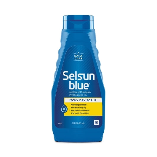 Selsun Blue Itchy Dry Scalp Shampoo-21 oz.-3/Box-8/Case