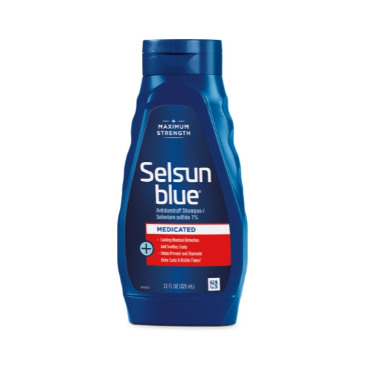 Selsun Blue Medicated Treatment Dandruff Shampoo-11 fl oz.-6/Box-4/Case ...