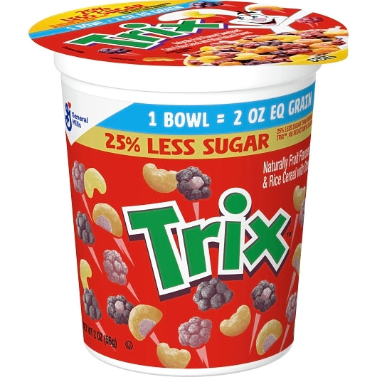 Trix Trix 25 Less Sugar K12 2 oz. Equal Grain-7.5 lb.-1/Case