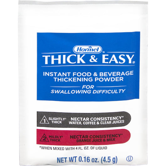 Thick & Easy Instant Food & Beverage Thickener- Iddsi Level-100 Count-1/Case