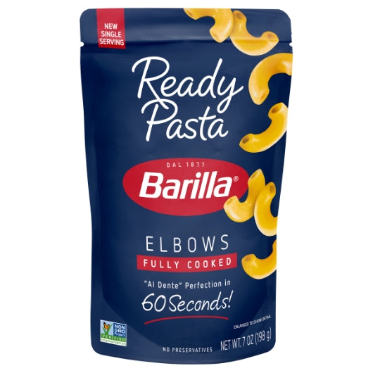 Barilla Elbows Ready Pasta Pack American-7 oz.-7/Case