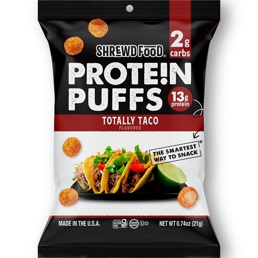 Shrewd Food Totally Taco Pop-0.74 oz.-8/Case