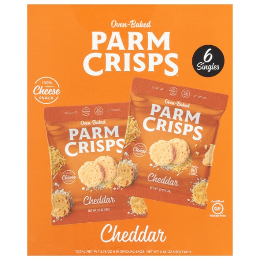 Parm Crisps Cheddar 6Ct.-6 Count-6/Case